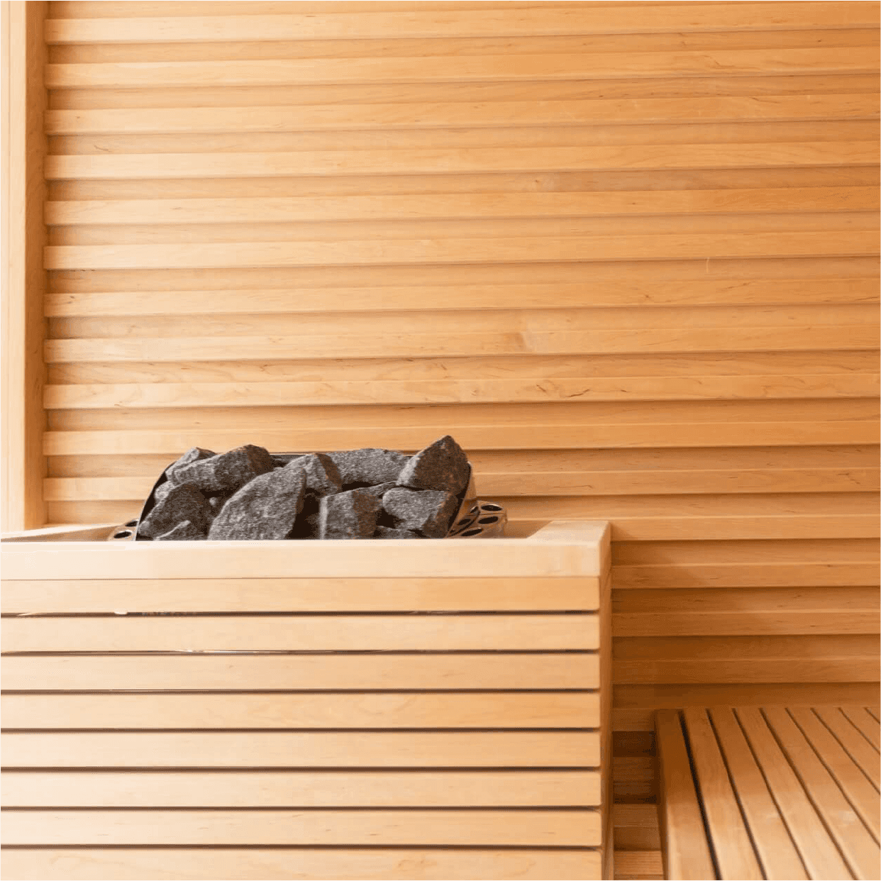 sauna inside